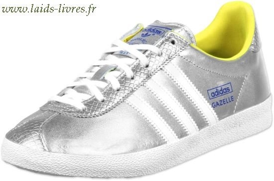 adidas gazelle argent