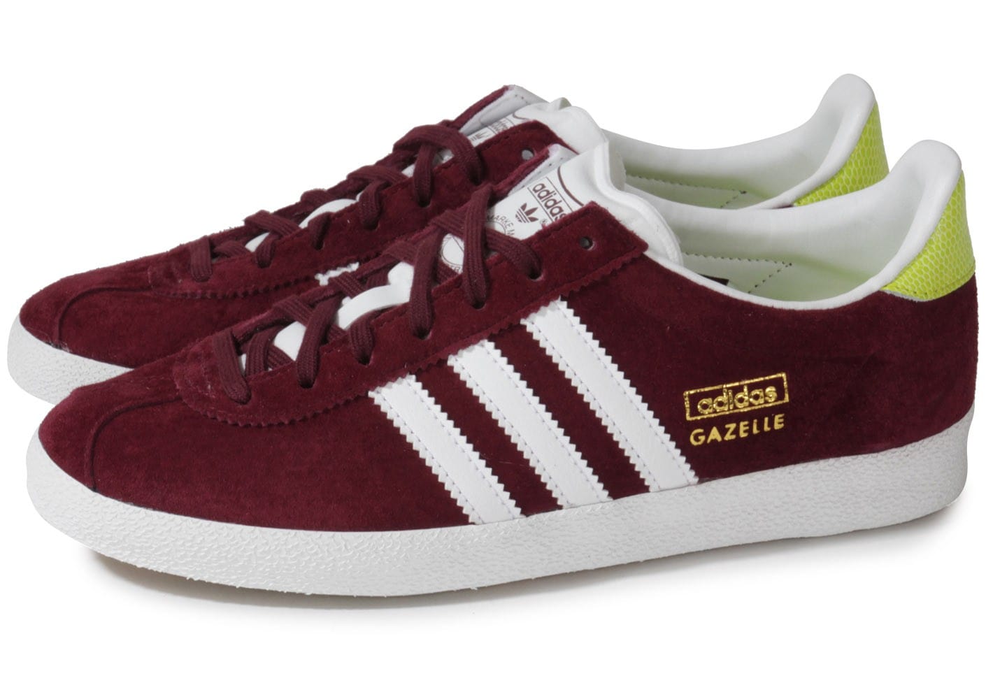 adidas gazelle og bordeaux femme
