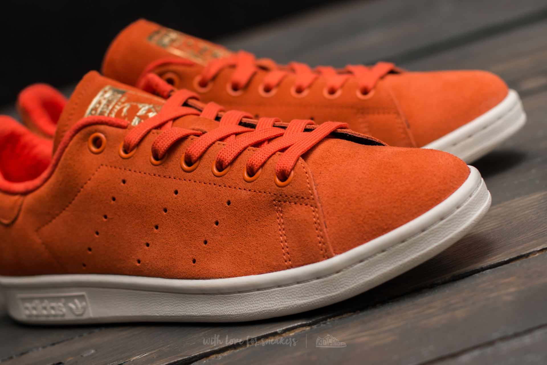 adidas stan smith orange