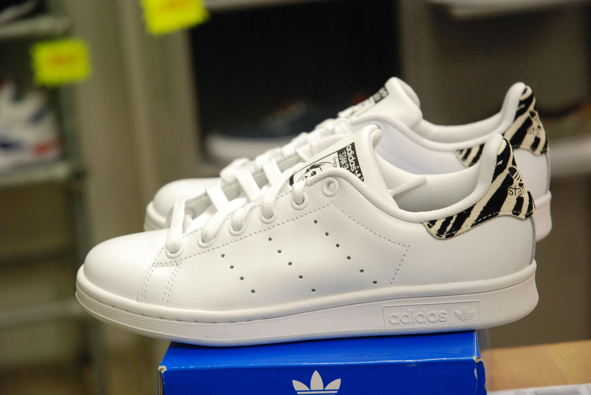 adidas stan smith zebre homme