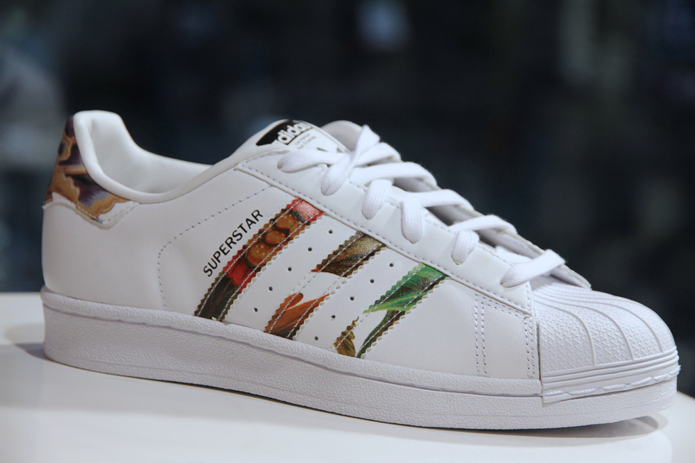 adidas superstar a fleur femme
