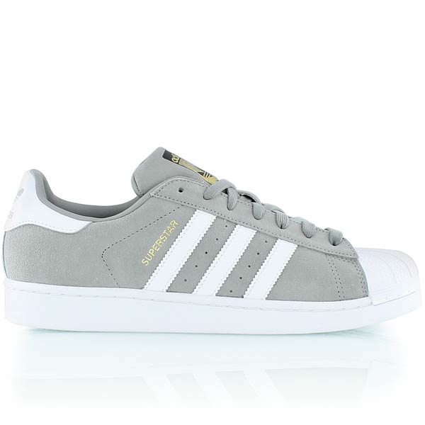 adidas superstar blanc gris