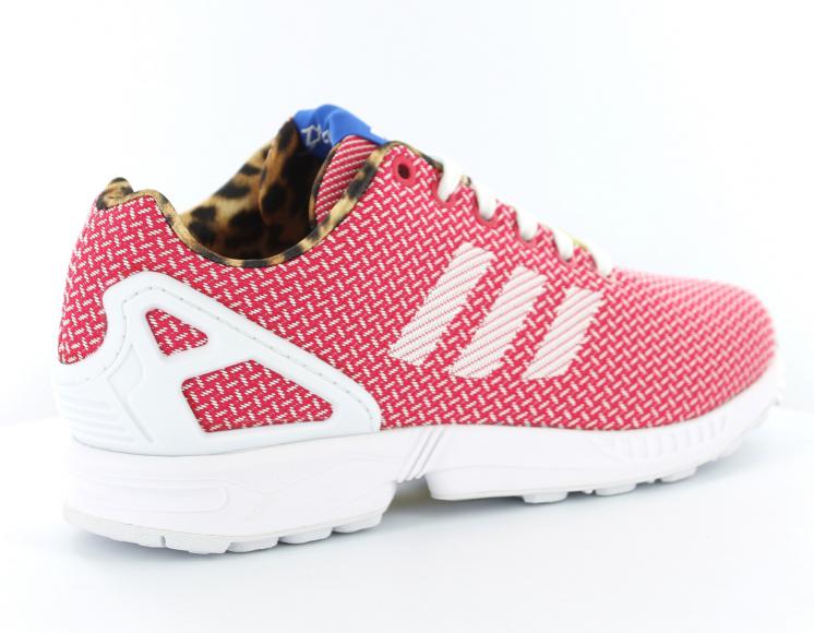 adidas zx flux femme rose et blanche