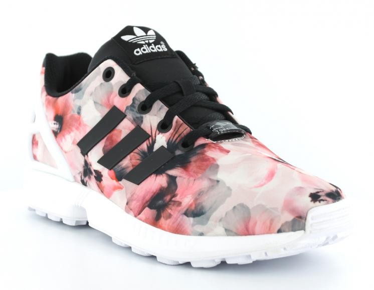 adidas zx flux fleur rose