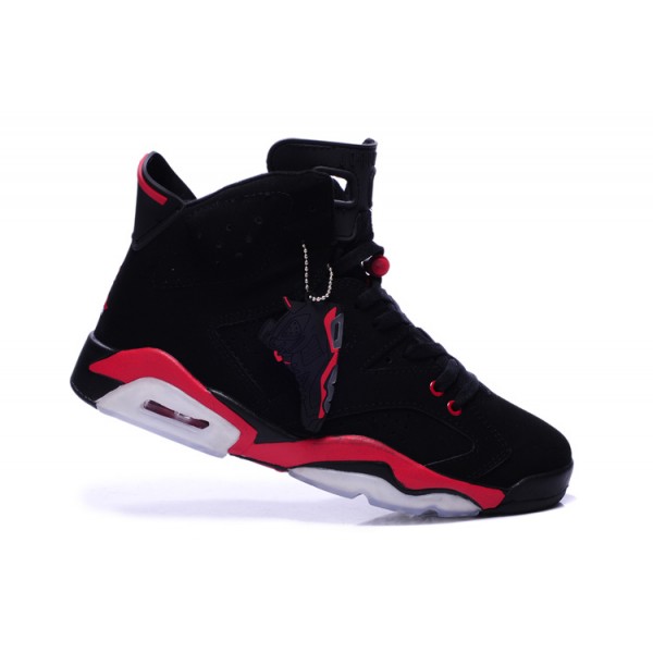 air jordan femme noir et rouge