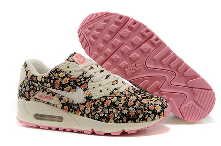 air max 90 femme fleuri