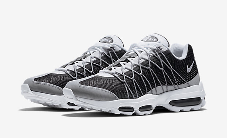 air max 95 ultra jacquard noir blanc