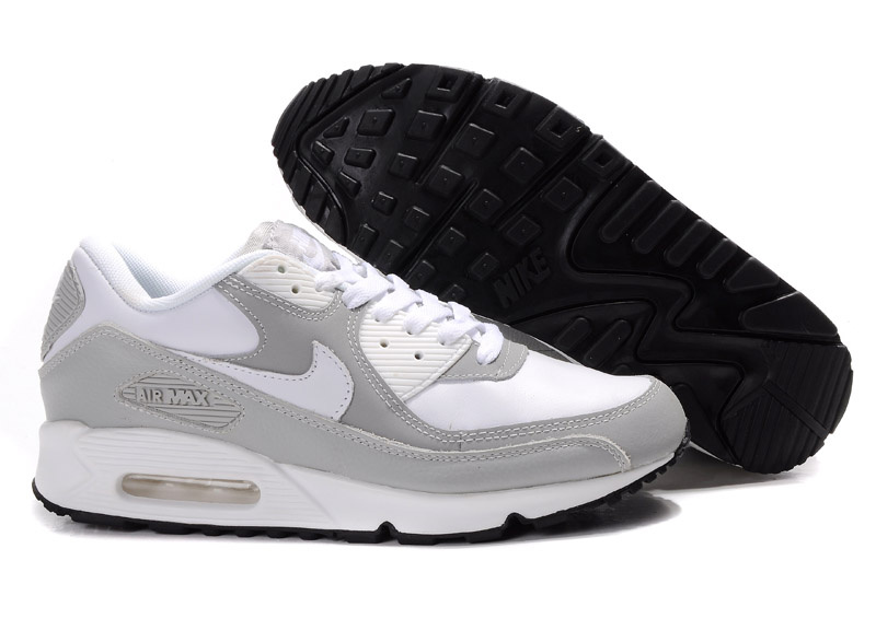 air max femme blanche et grise