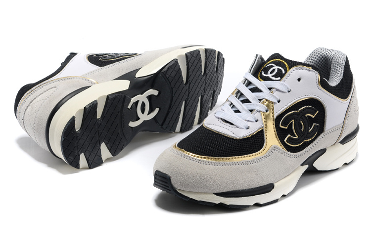 chaussure chanel noir et blanc