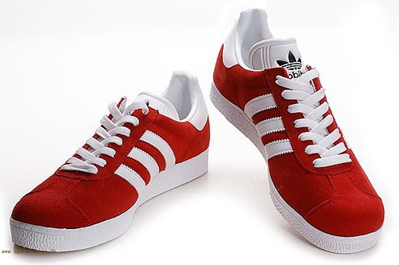 chaussures adidas homme rouge