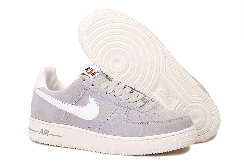 nike air force one femme grise