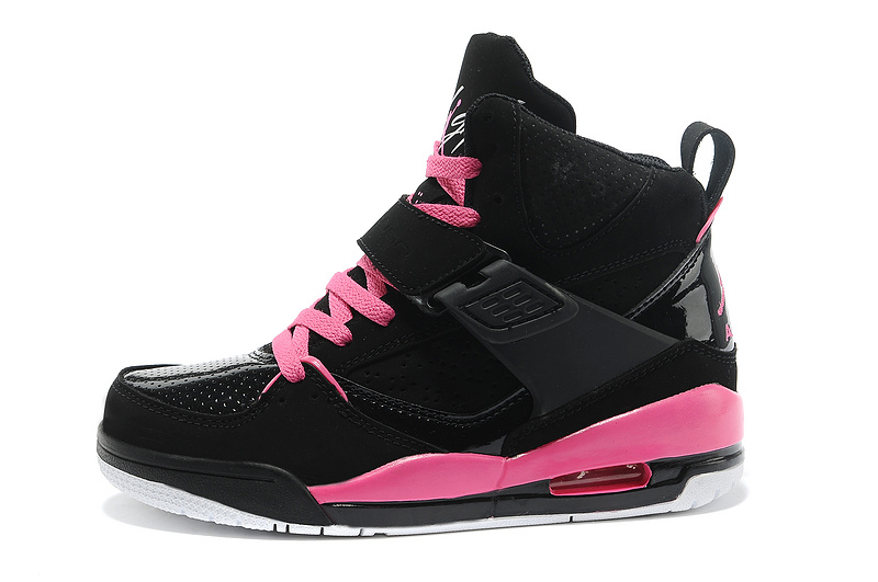nike air jordan femme noir et rose