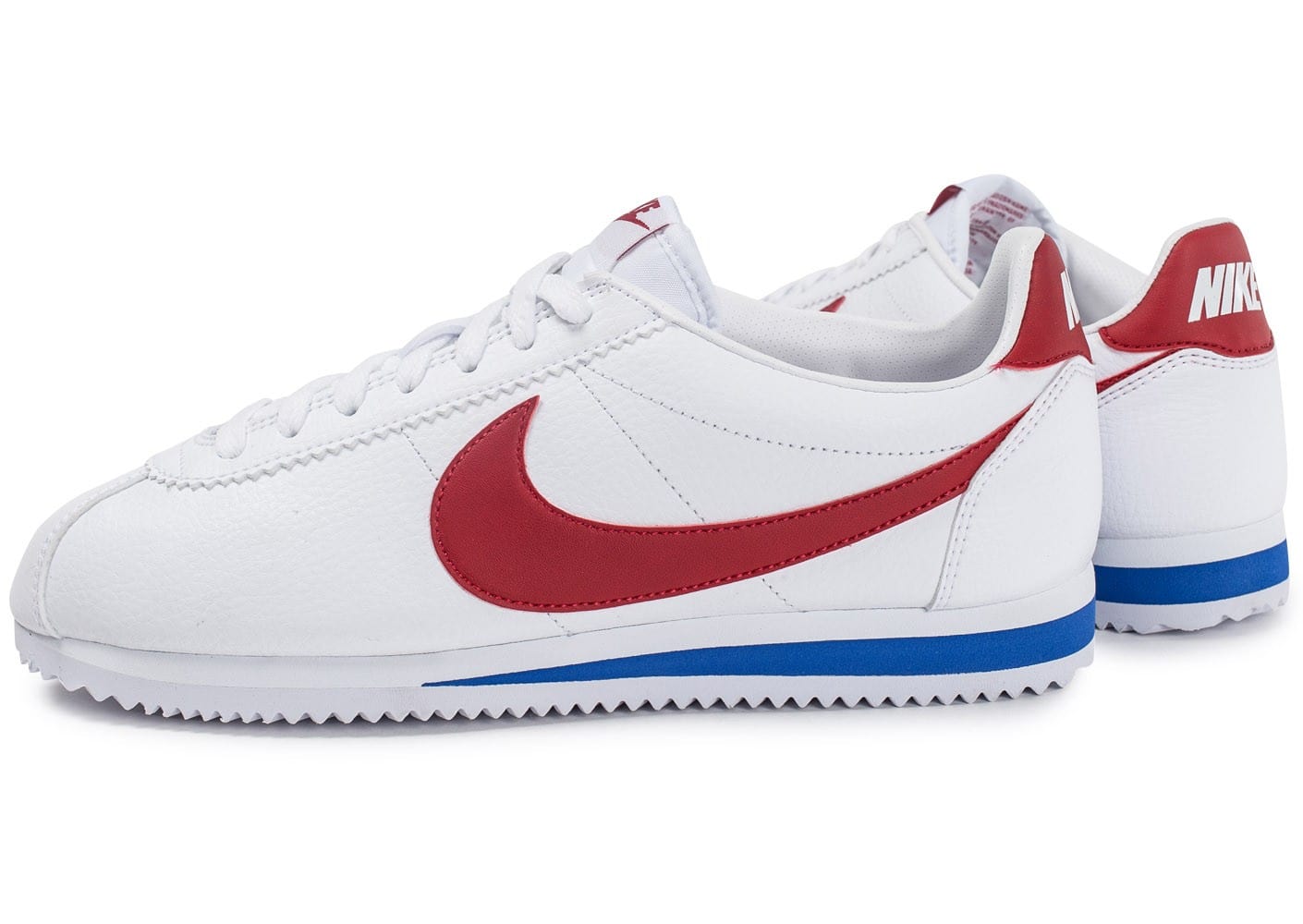 nike cortez femme bleu blanc rouge