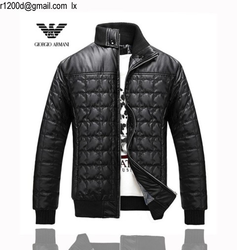 prix doudoune armani homme